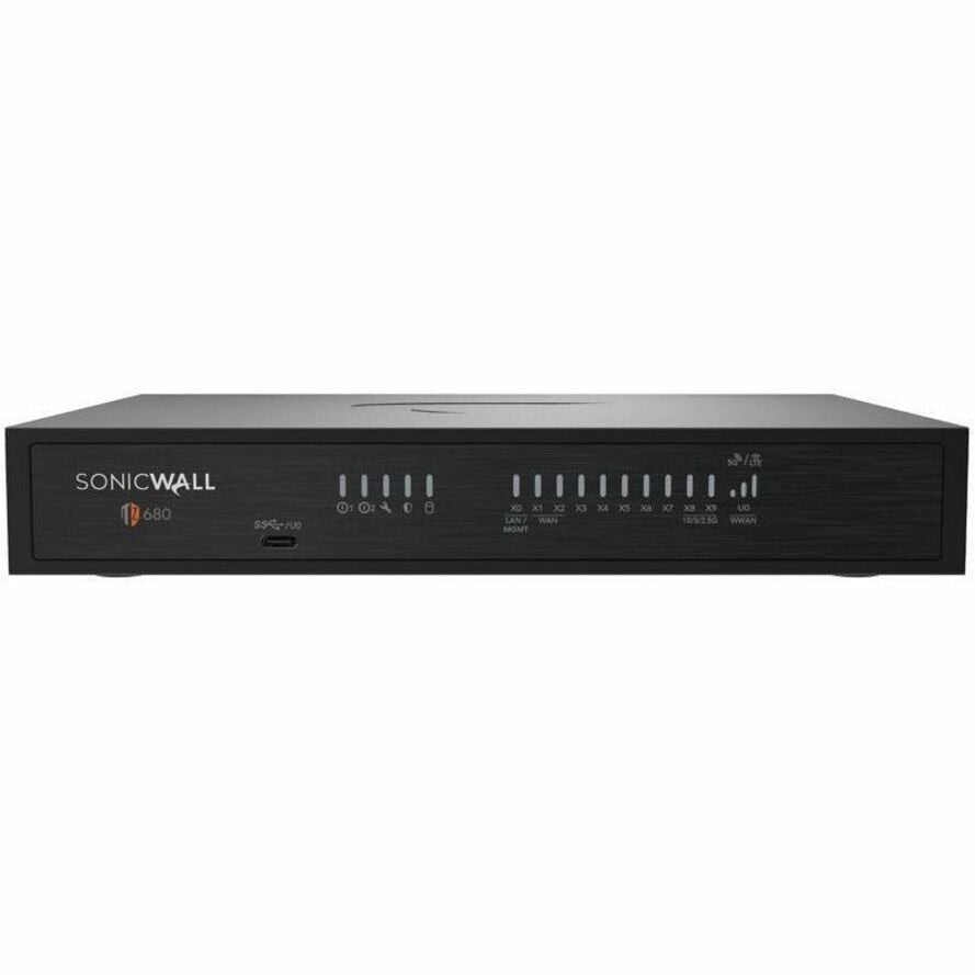 Firewall SonicWall TZ680 - vista 1