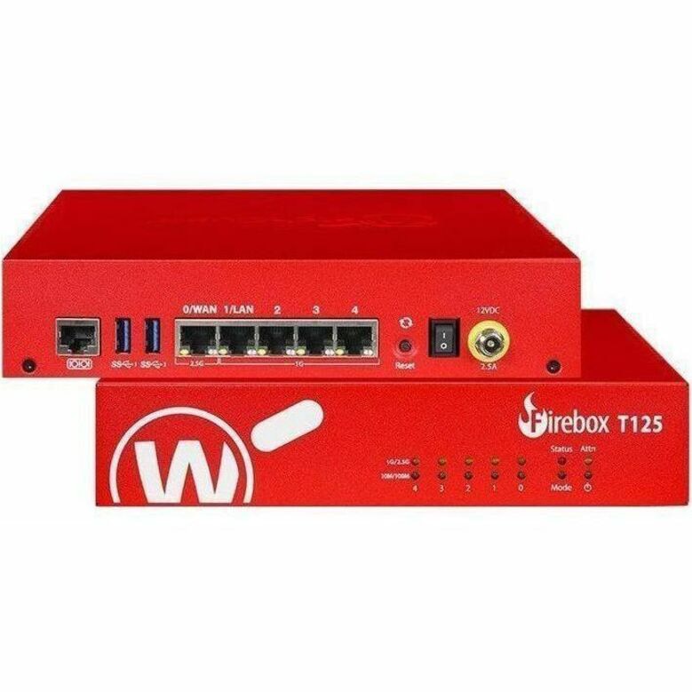 Firewall WatchGuard Firebox T125 Appliance Only - vista 3