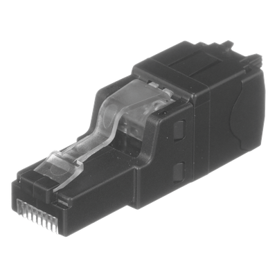 Plug RJ45 UTP Panduit FP6X88MTG Negro