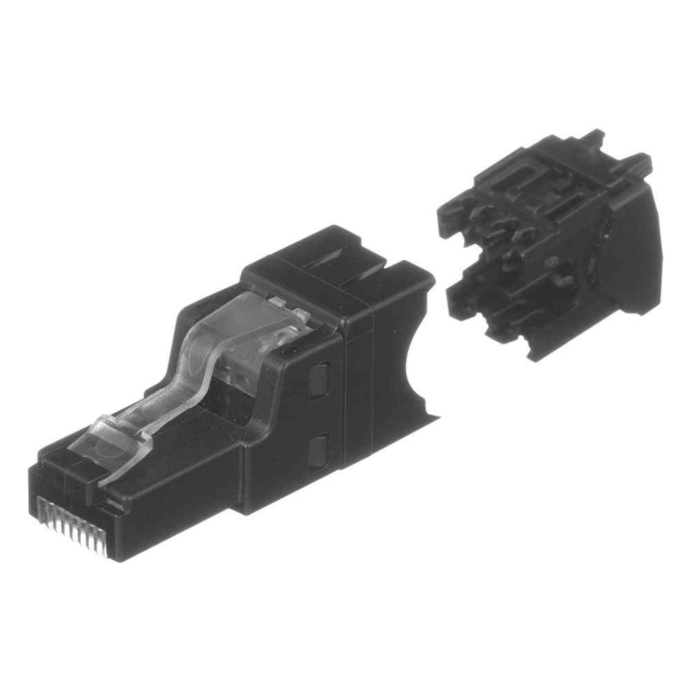 Plug RJ45 UTP Panduit FP6X88MTG Negro