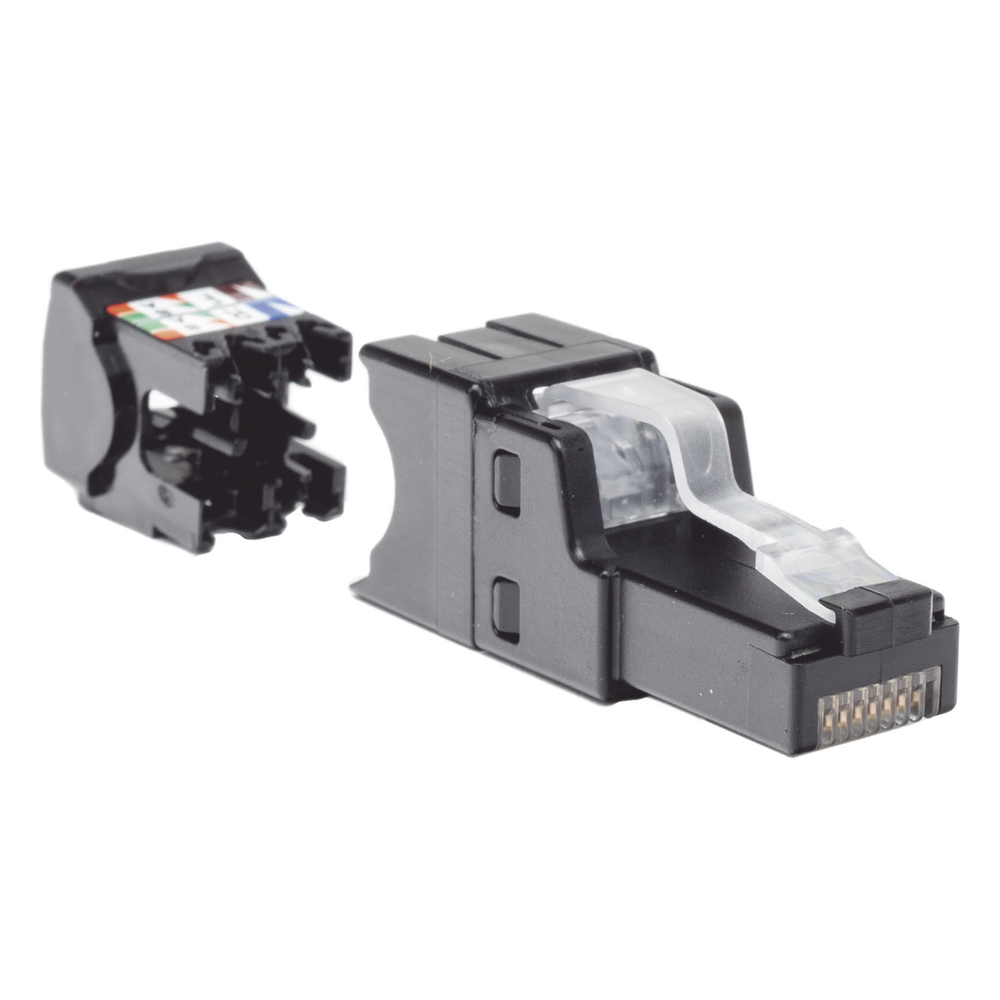 Plug RJ45 UTP Panduit FP6X88MTG Negro