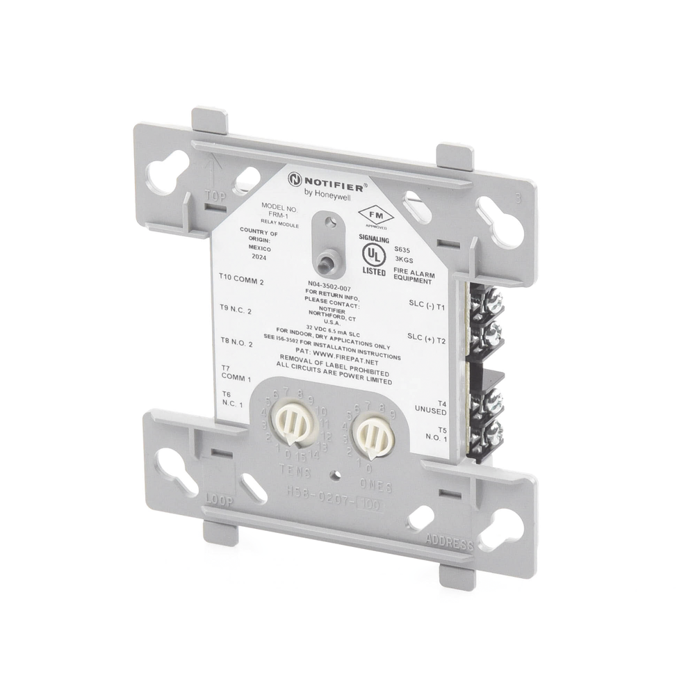 Módulo de Relevador Direccionable Notifier FRM-1