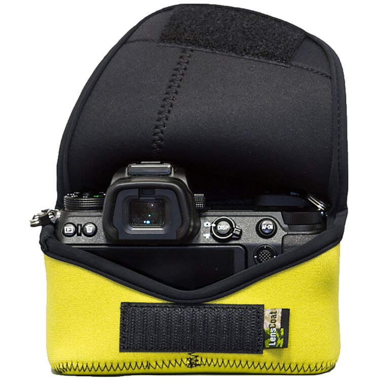 Funda a medida LensCoat BodyBag Z para Nikon Z5, Z6, Z6II, Z7, Z7II (Amarillo) - vista principal