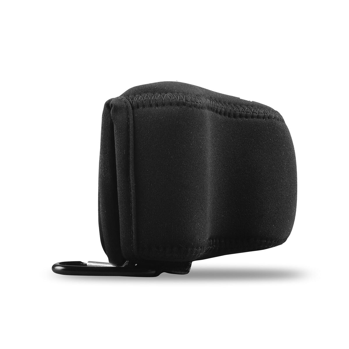 Funda a medida MegaGear Ultralight neopreno para FUJIFILM X-E4 con XF 27mm f/2.8 R WR Lens (Negro) - vista frontal