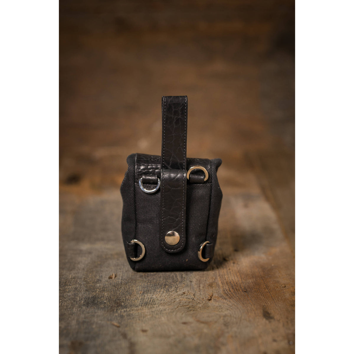 Funda para Lente HoldFast Gear Sightseer Chico (Negro) - vista lateral
