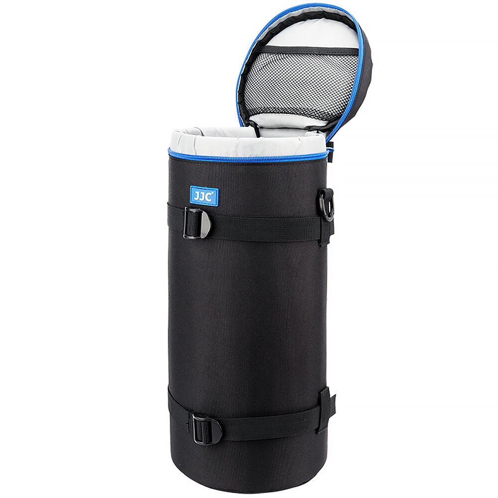 Funda para Lente JJC Deluxe para largo Lenses (14.6 X 5.5") - puertos y conexiones