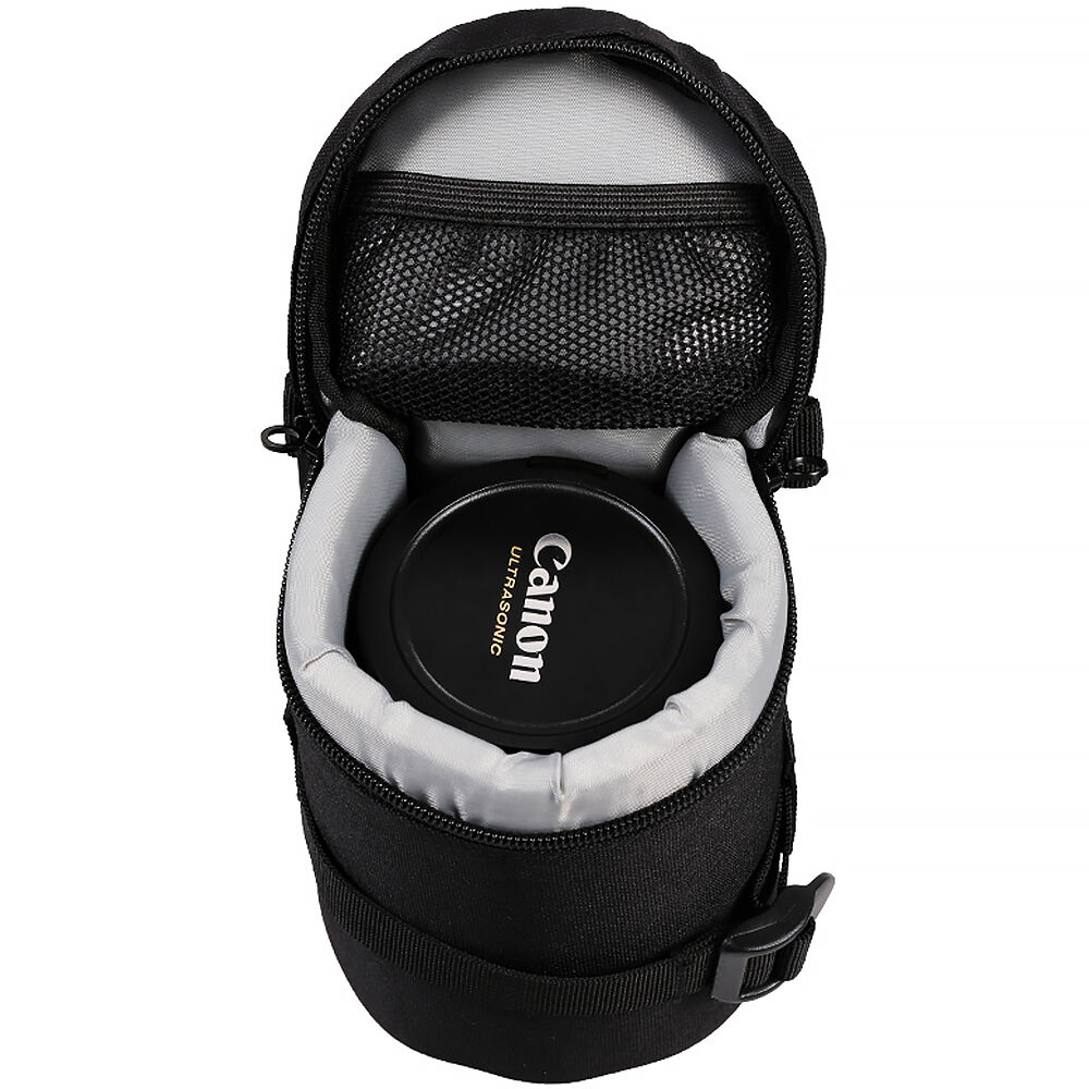 Funda para Lente JJC DLP-4 Deluxe (6.5 x 3.9") - puertos y conexiones