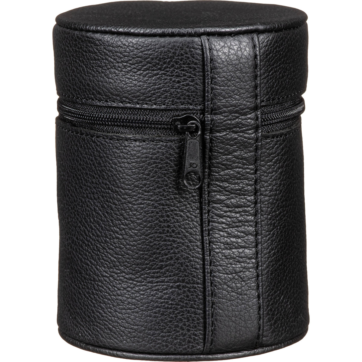 Funda para Lente Leica blanda Leather para Summilux-M 21mm f/1.4 ASPH (Negro) - vista frontal