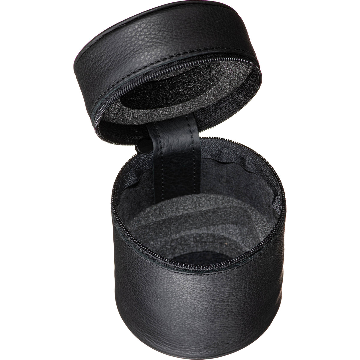 Funda para Lente Leica blanda Leather para Summilux-M 35mm f/1.4 ASPH (Negro) - vista lateral