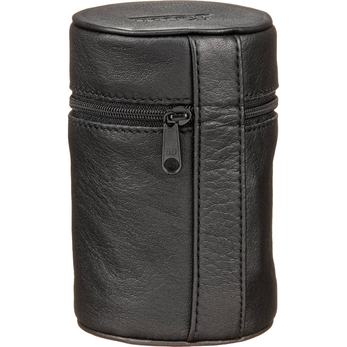 Funda para Lente Leica blanda Leather para Summilux-M 75mm f/1.4 ASPH (Negro) - vista frontal