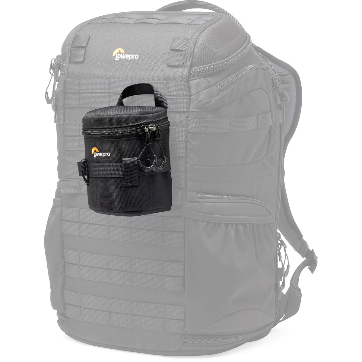 Funda para Lente Lowepro ProTactic LCS III (Negro, 0.5L) - en uso