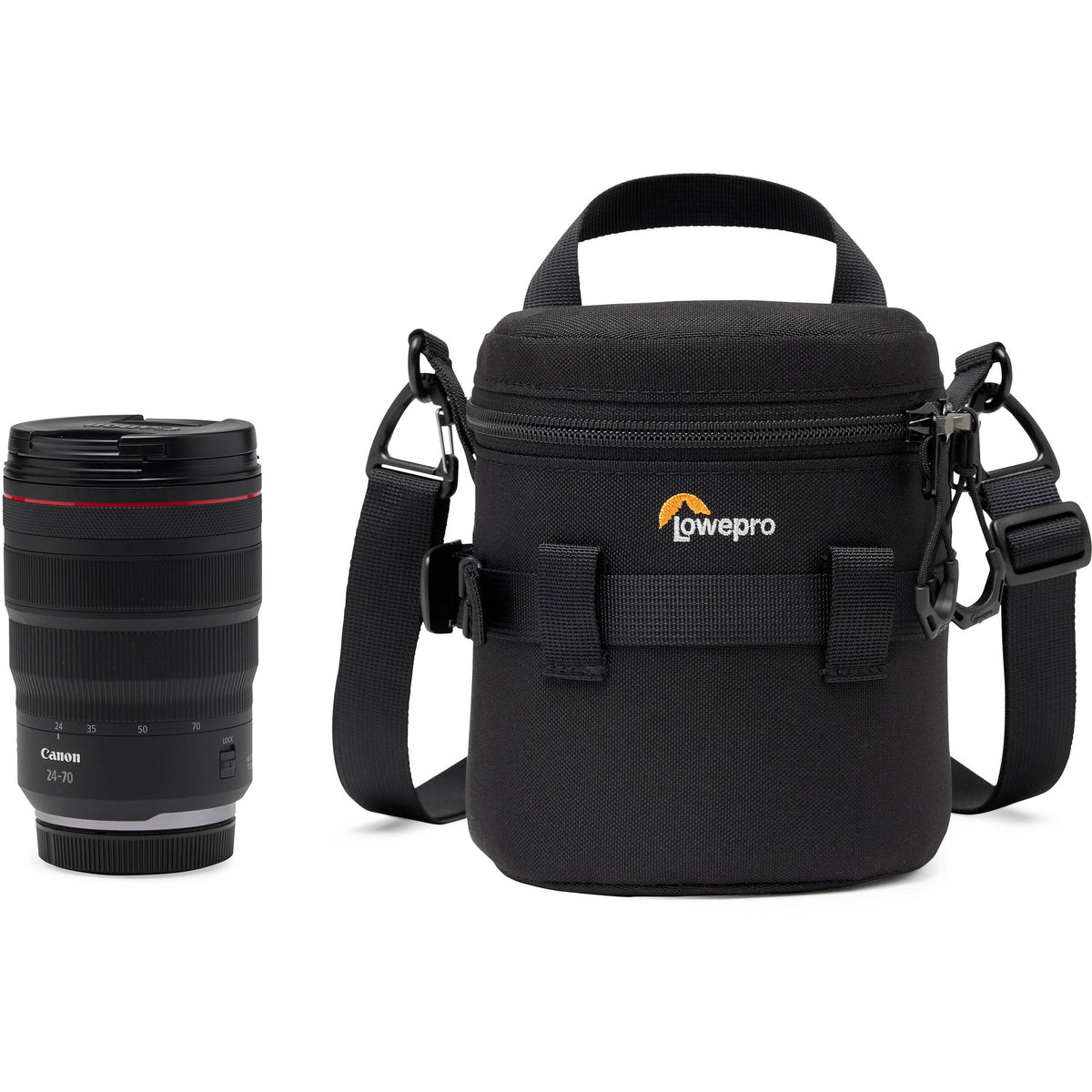Funda para Lente Lowepro ProTactic LCS III (Negro, 1.5L) - puertos y conexiones