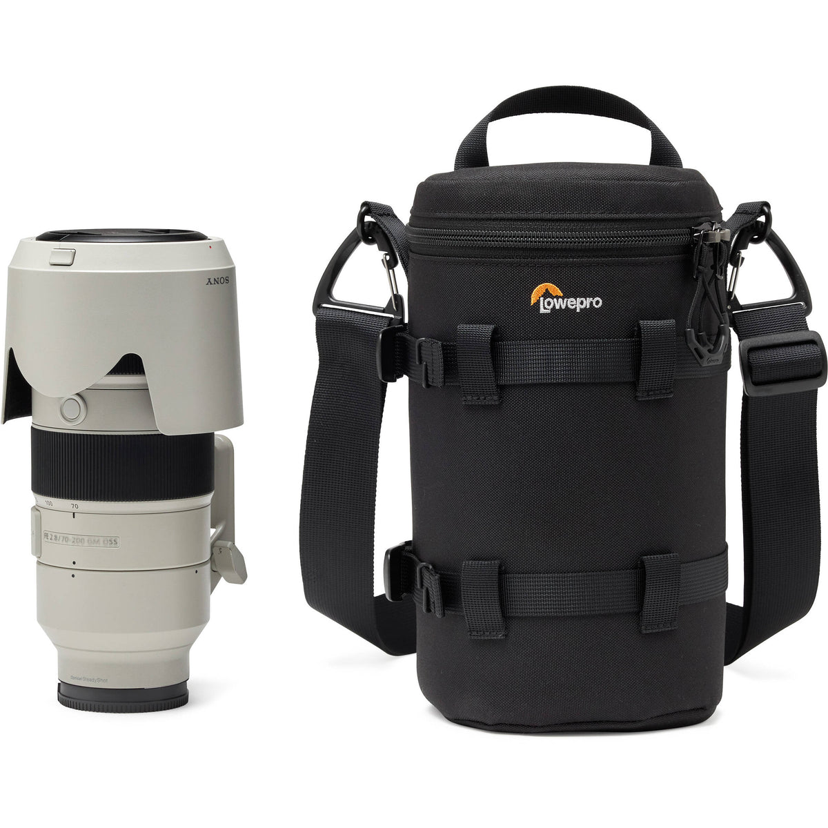 Funda para Lente Lowepro ProTactic LCS III (Negro, 2.5L) - puertos y conexiones