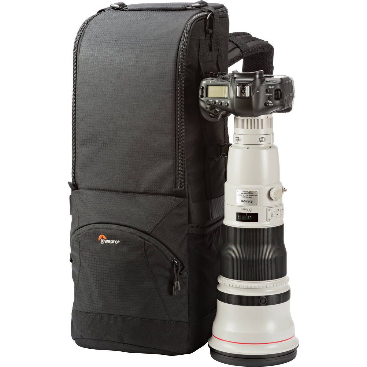 Funda para Lente Lowepro Trekker 600 AW III Backpack (Negro) - en uso
