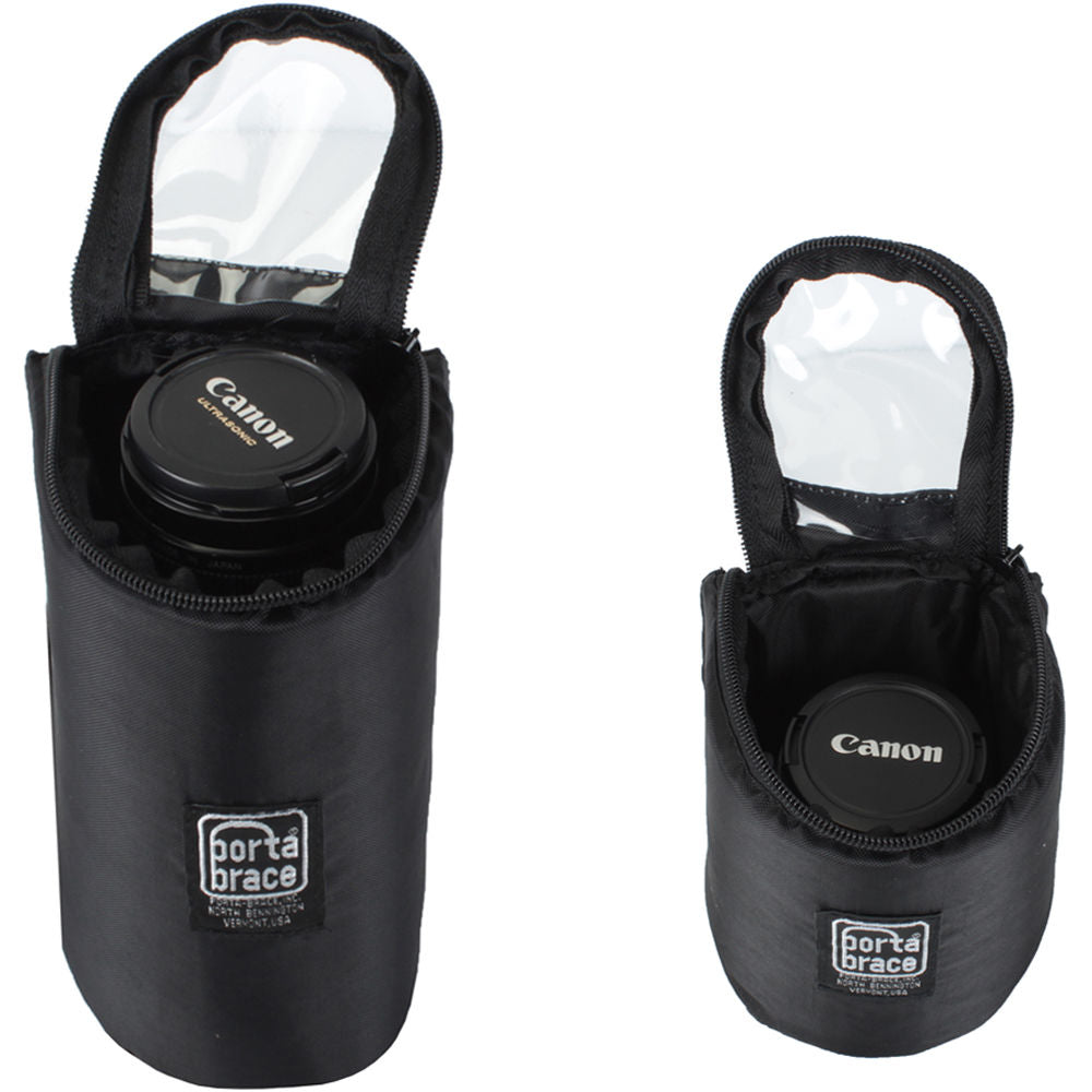 Funda para Lente PortaBrace acolchada 4" y 7" Cups (juego of Two) - vista frontal