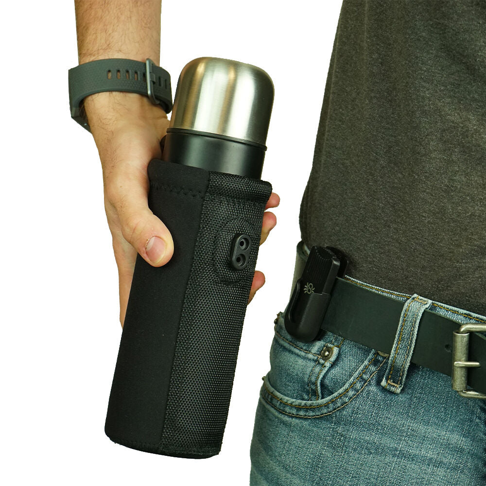 Funda para Lente Spider Camera Holster Spider Monkey Water Bottle Holder (Negro) - puertos y conexiones