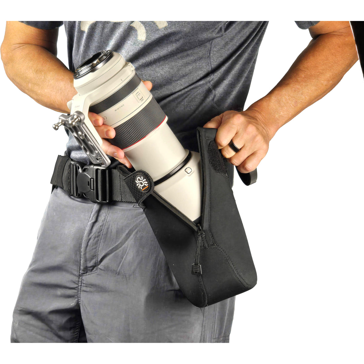 Funda para Lente Spider Camera Holster Spider v2 para 70-200mm - contenido de la caja