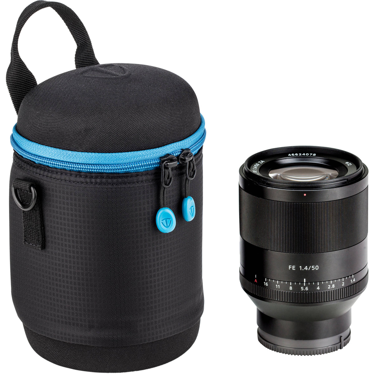 Funda para Lente Tenba blanda Molded EVA Capsule con Extra Padding (Negro, 6 x 4.5") - puertos y conexiones