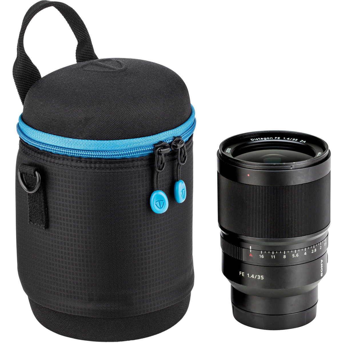 Funda para Lente Tenba blanda Molded EVA Capsule con Extra Padding (Negro, 6 x 4.5") - detalle