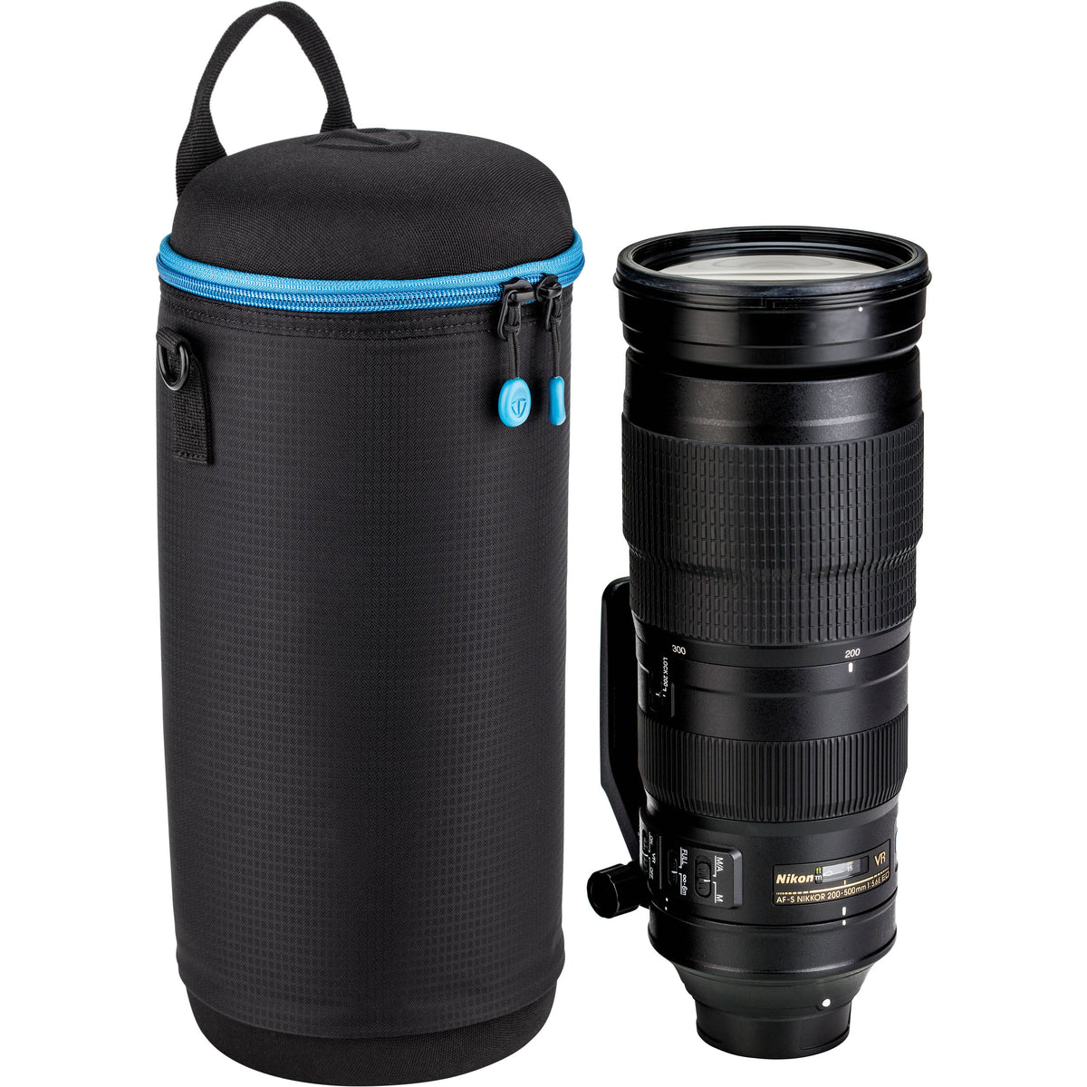 Funda para Lente Tenba blanda Molded EVA Capsule con Extra Padding (Negro, 12 x 5") - detalle