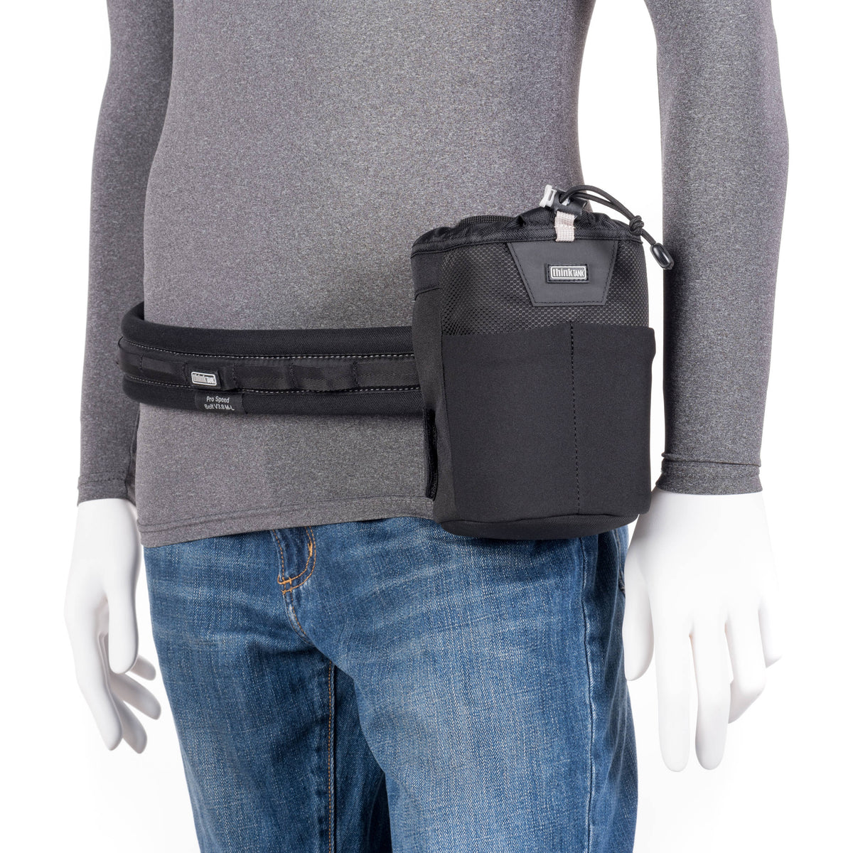 Funda para Lente Think Tank Photo Changer 50 V3.0 (Negro) - en uso