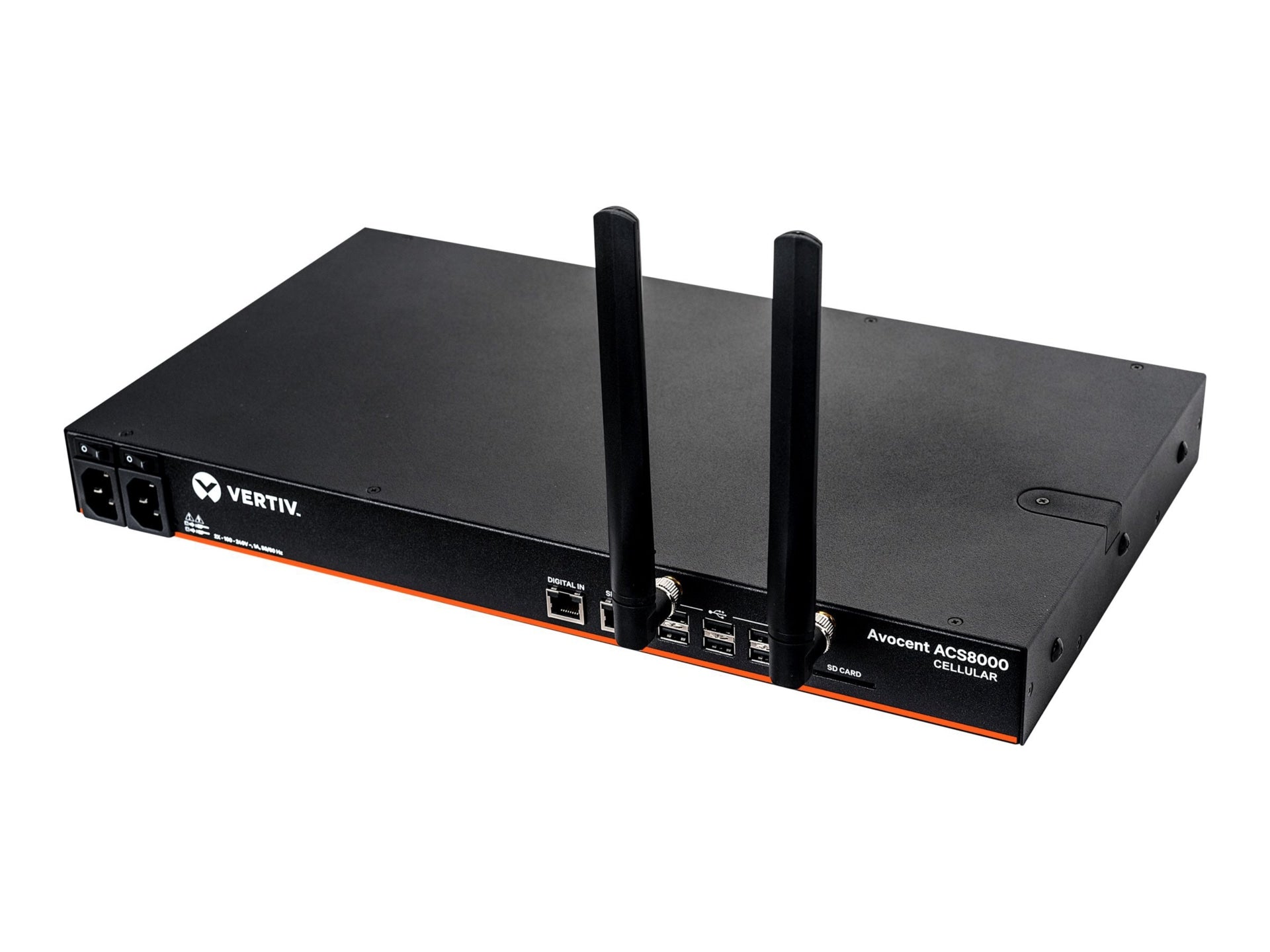 Gestión de Red Vertiv Avocent ACS8000 Serial Console 16 port | Dual AC Power | AT&T+Verizon - vista 1