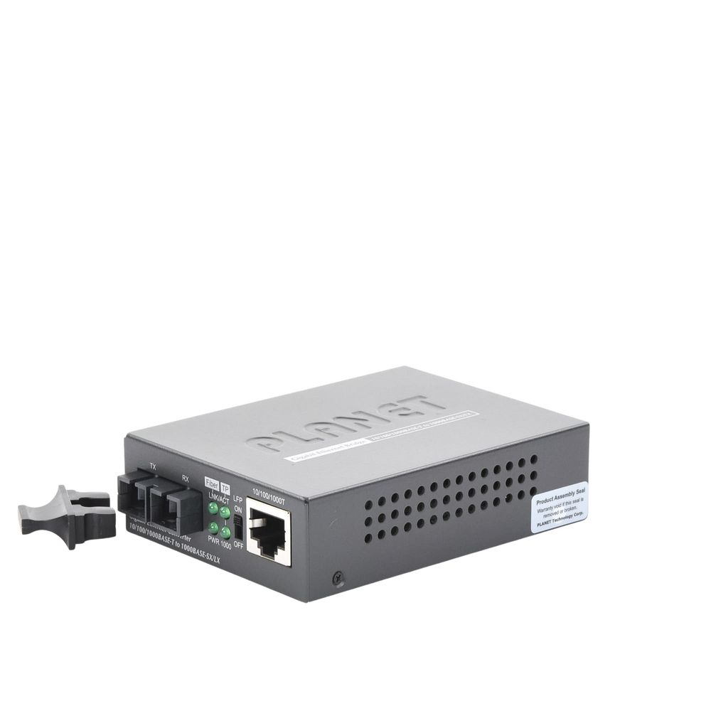 Convertidor de medios 1000 Mbps UTP Planet GT-802S