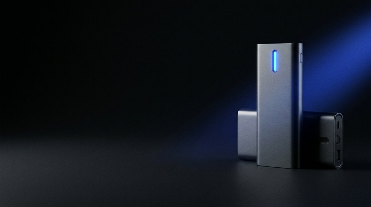 Banner de power banks y cargadores portátiles en venta en Venezuela — Sigma Tiendas