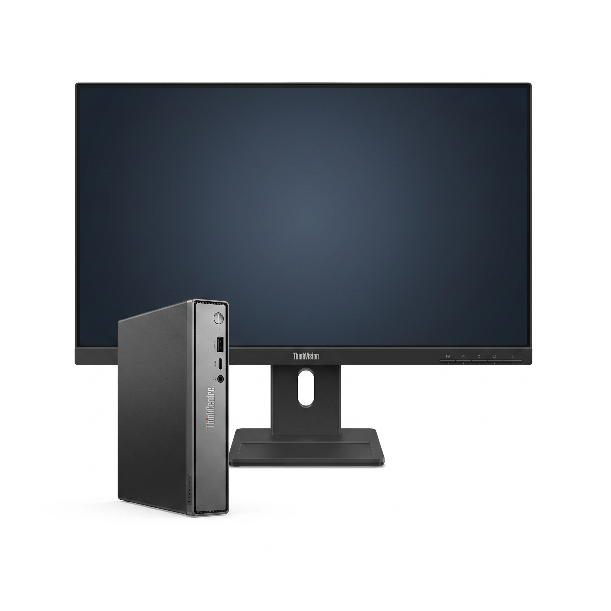 Combo Computador Lenovo ThinkCentre Neo 50q G5 + Monitor Lenovo ThinkVision E24-40 23.8" - 1