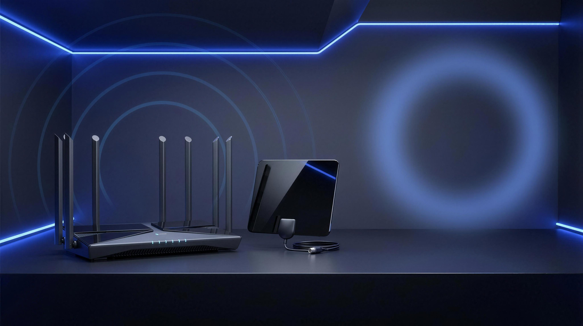 Antenas WiFi y TV