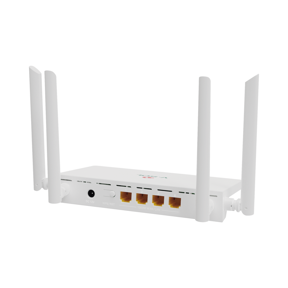 Router Home Wi-Fi 6 hasta 3000 Mbps V-SOL HG5013-4G 3 puertos
