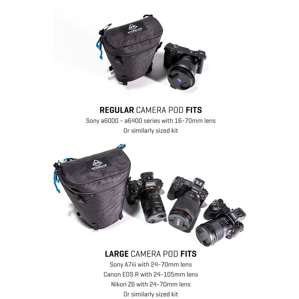 Holster Hyperlite Mountain Gear Pod (Negro, Grande) - detalle