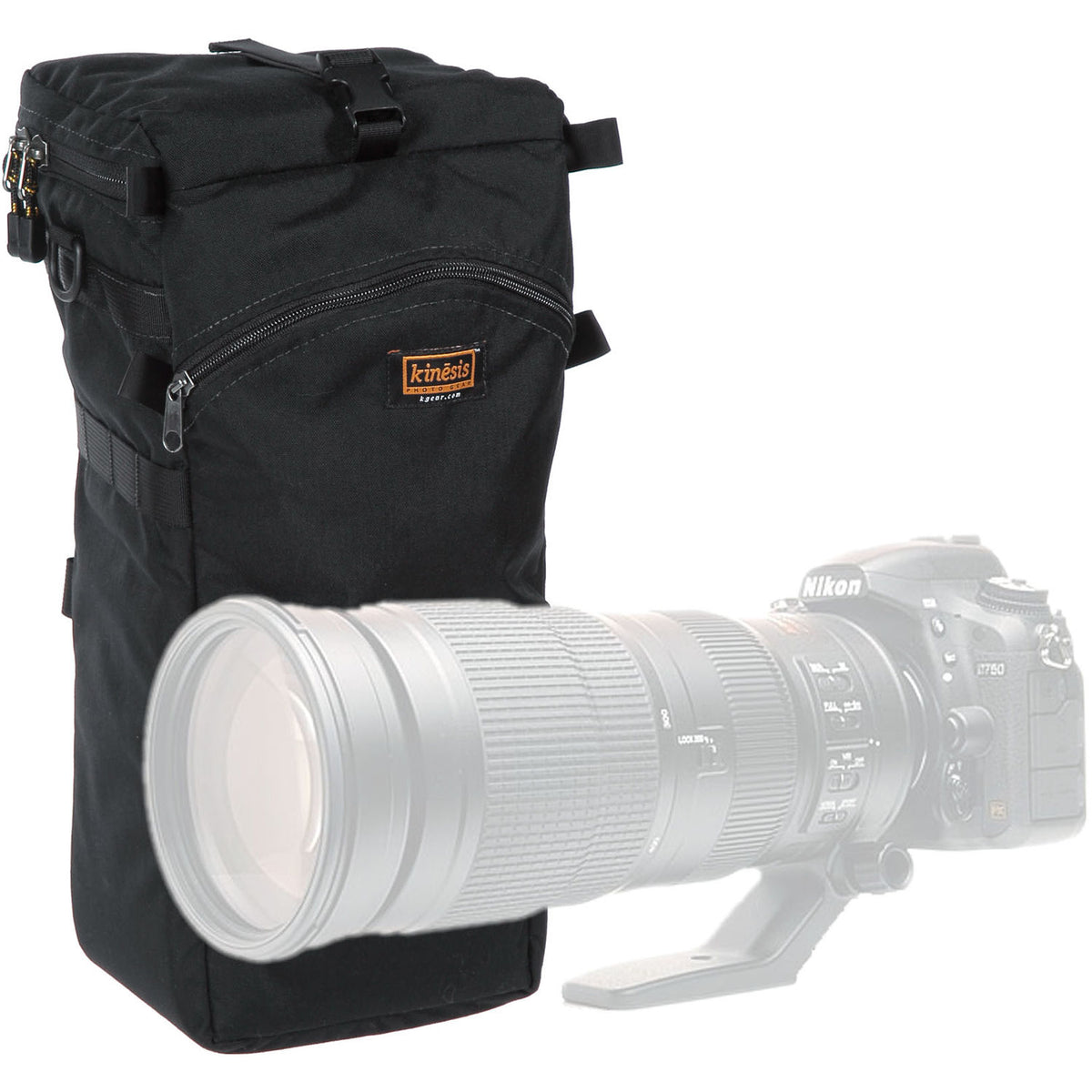 Holster Kinesis C850 Extra Grande (Negro) - detalle