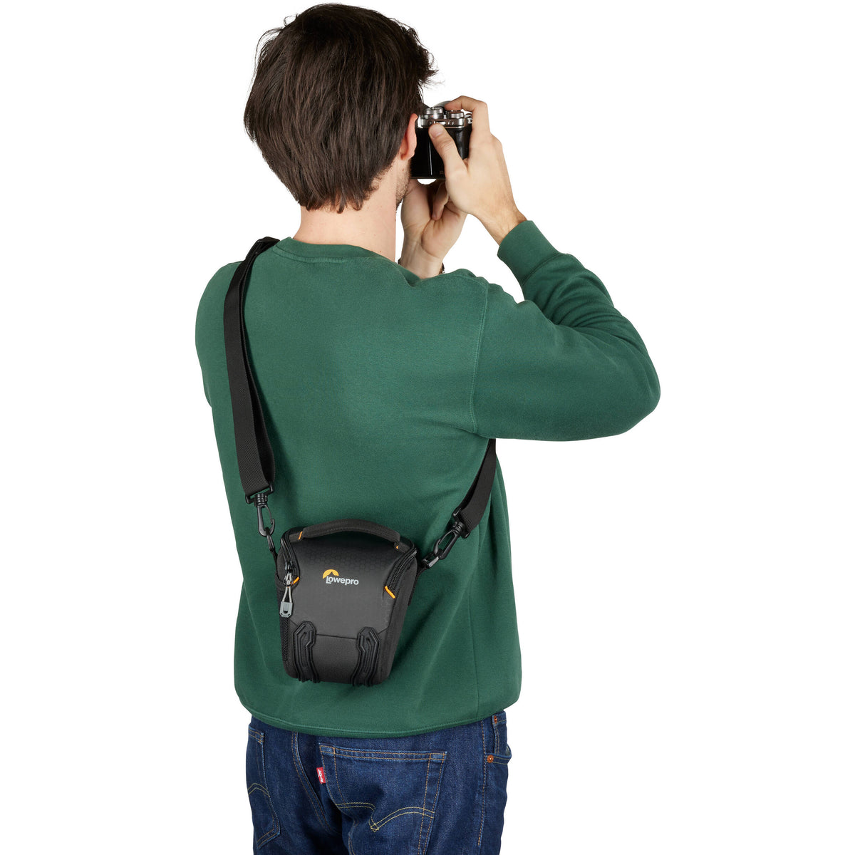 Holster Lowepro Adventura TLZ20 III Top Loading Shoulder Bag (Negro) - contenido de la caja