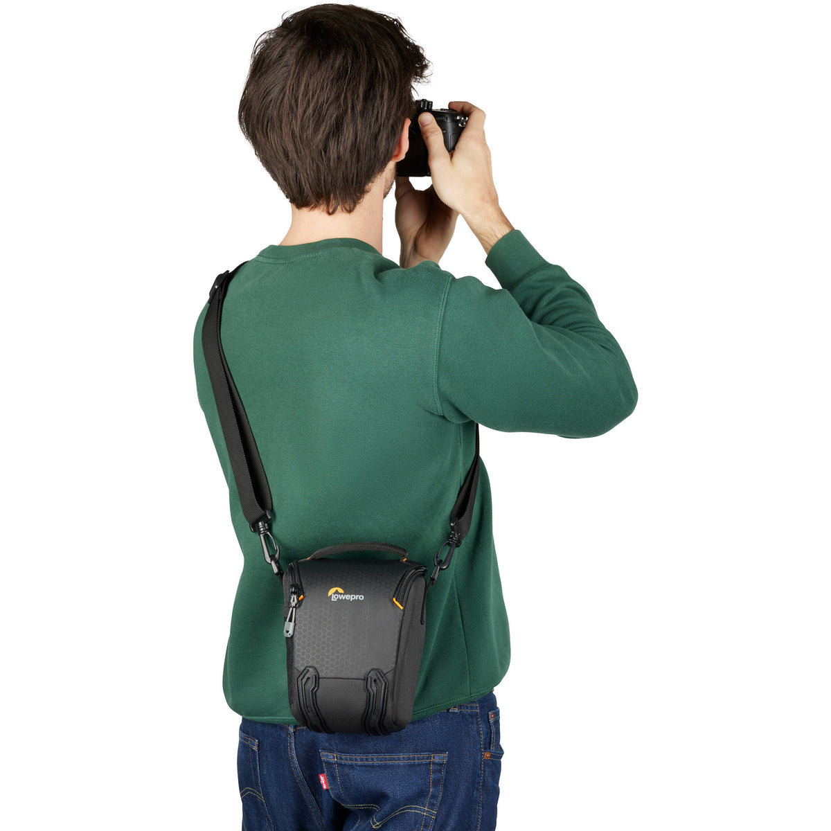 Holster Lowepro Adventura TLZ30 III Top Loading Shoulder Bag (Negro) - contenido de la caja