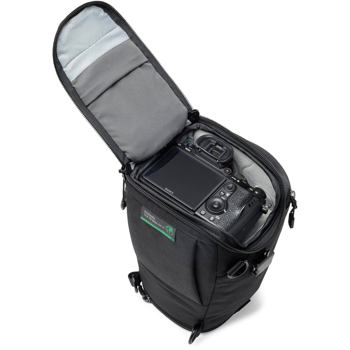 Holster Lowepro ProTactic TLZ 70 Slim AW III (Negro, 4L) - vista trasera