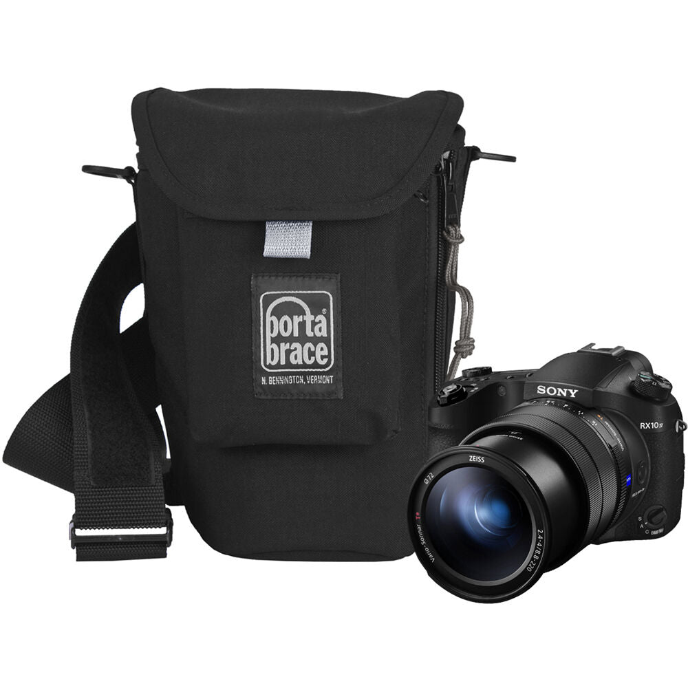 Holster PortaBrace Waist Belt Bag para Canon EOS R7 - vista frontal