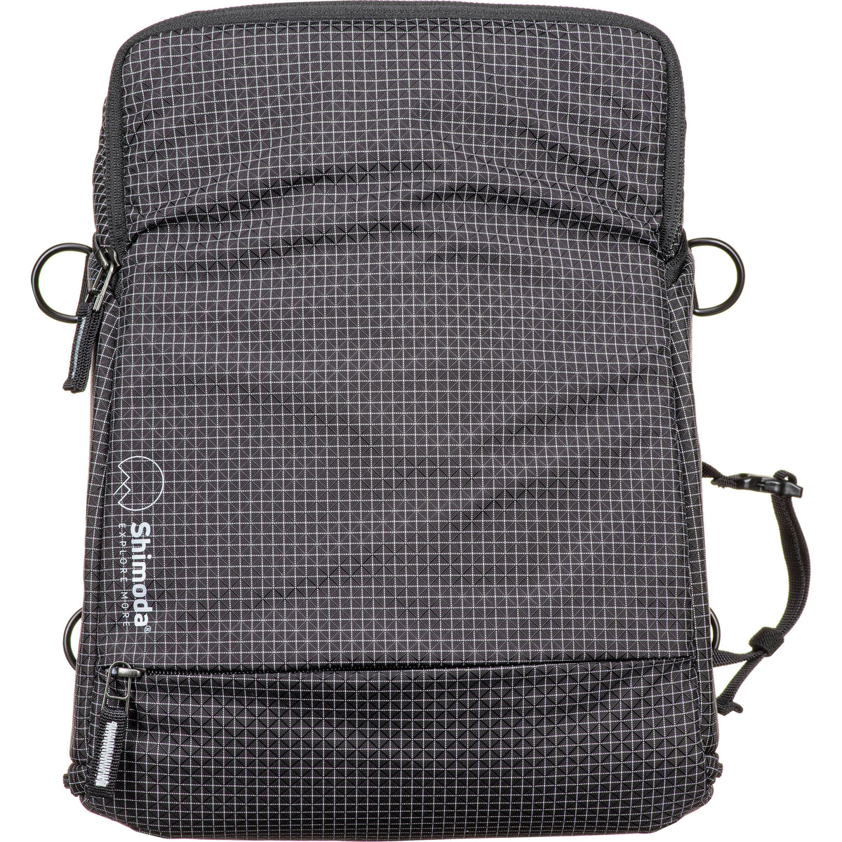 Holster Shimoda Designs Top Loader (Negro / Blanco, Mediano) - en uso