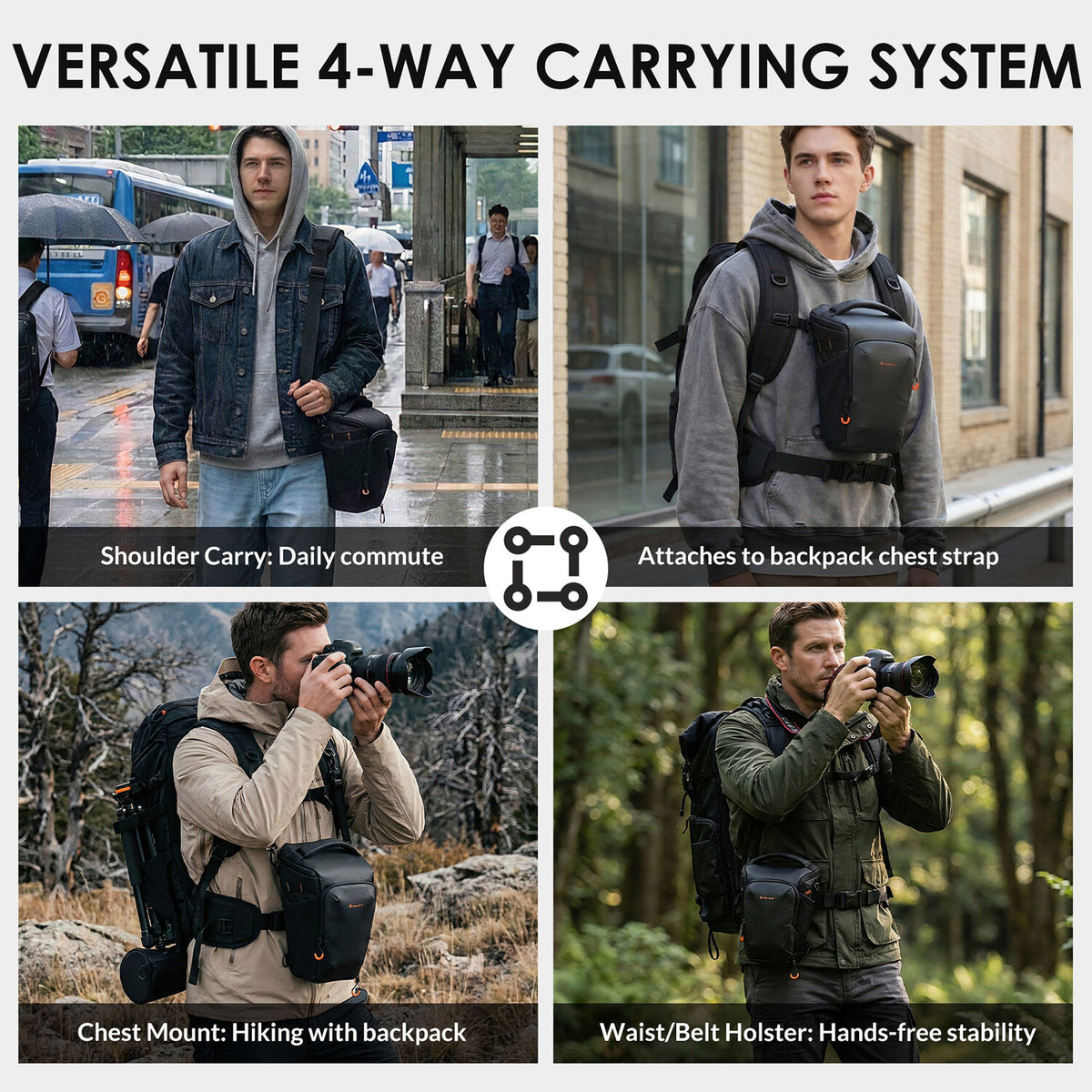 Holster TARION Triad Top Loader Bag - en uso