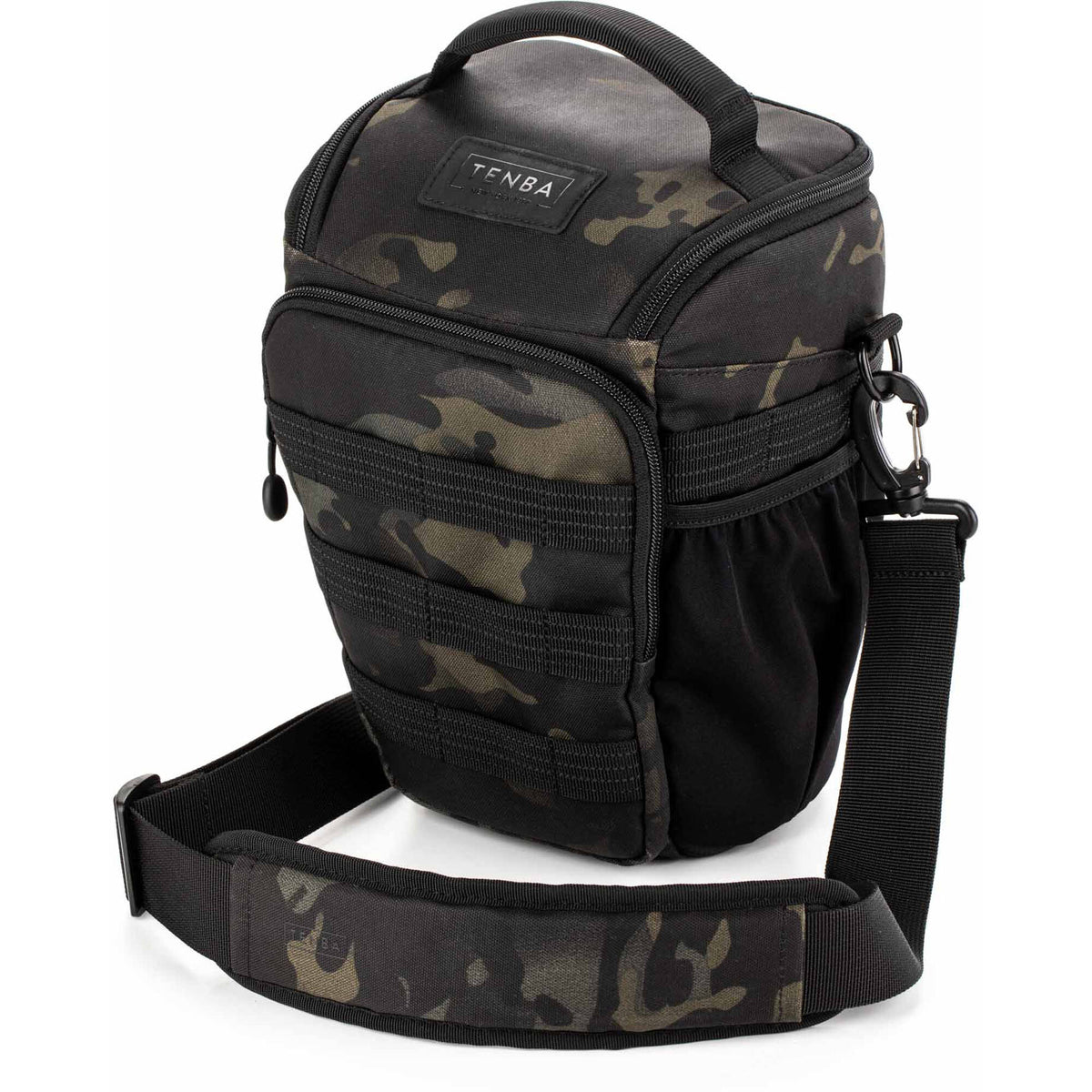 Holster Tenba Axis V2 Top-Loading Bag (Multicam Negro, 4L) - vista frontal