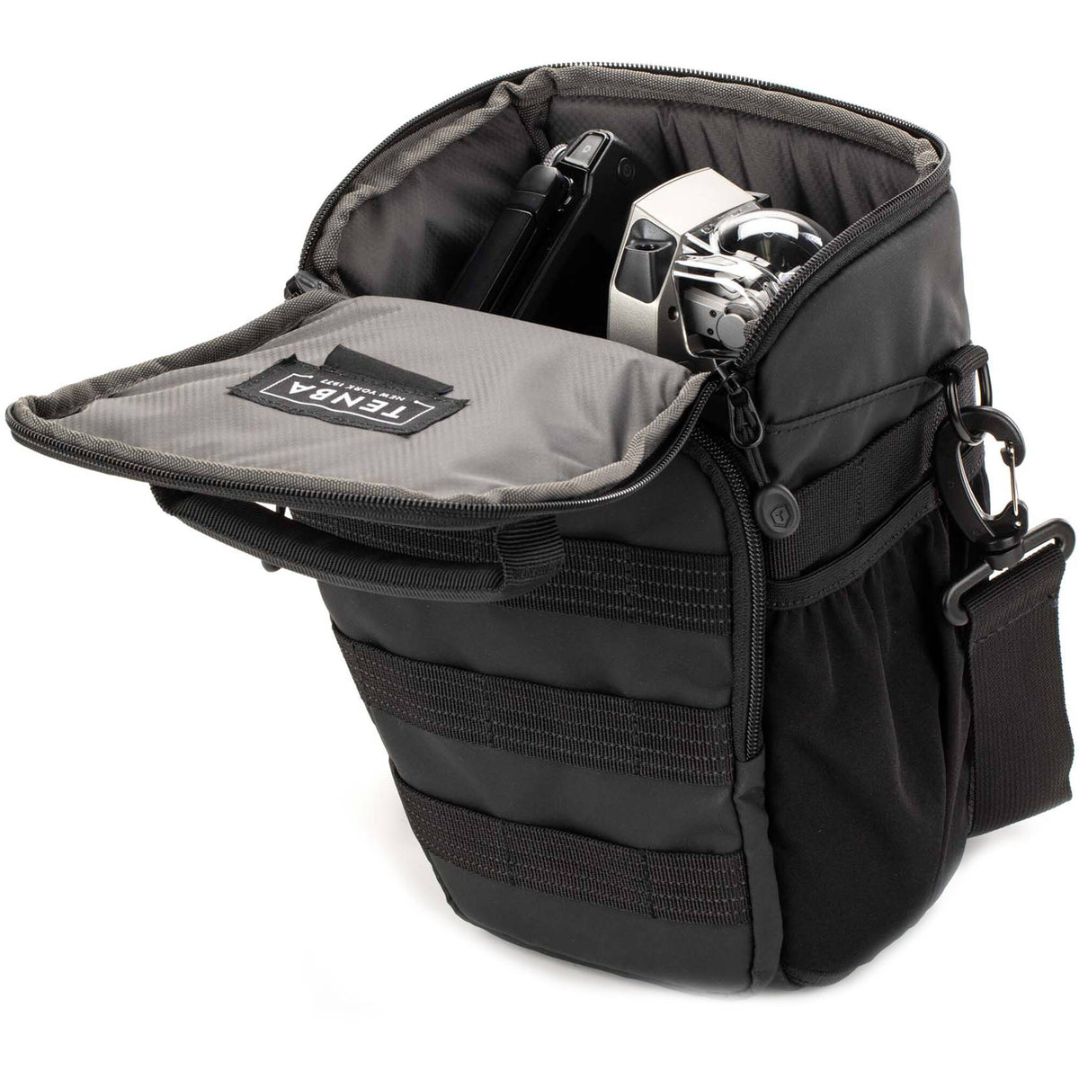 Holster Tenba Axis V2 Top-Loading Bag (Negro, 4L) - vista lateral