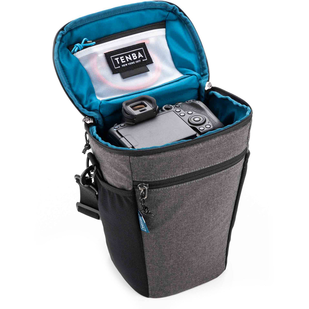 Holster Tenba Skyline V2 Top Load 9 Bag (Gris) - vista trasera