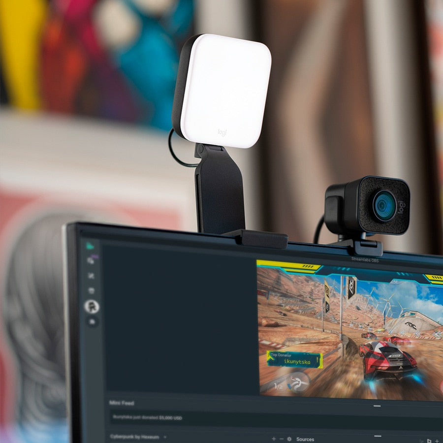 Iluminación Logitech G Litra Glow Premium Streaming Light - vista 6