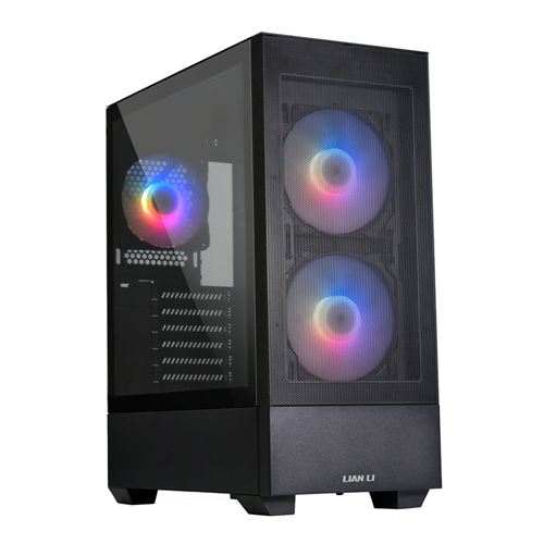 Lian Li Lancool 205 Mesh Type C Tempered Glass ATX Mid-Tower Computer Case - Black — vista 1