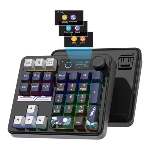 Womier SK30 Mini Keyboard - Black — vista 1