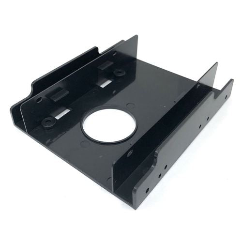 Micro Connectors Dual 2.5" Plastic HDD/SSD Mounting Bracket Kit (L02-252) — vista 1