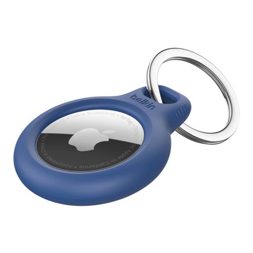 Belkin Secure Holder with Key Ring for AirTag - Blue — vista 1