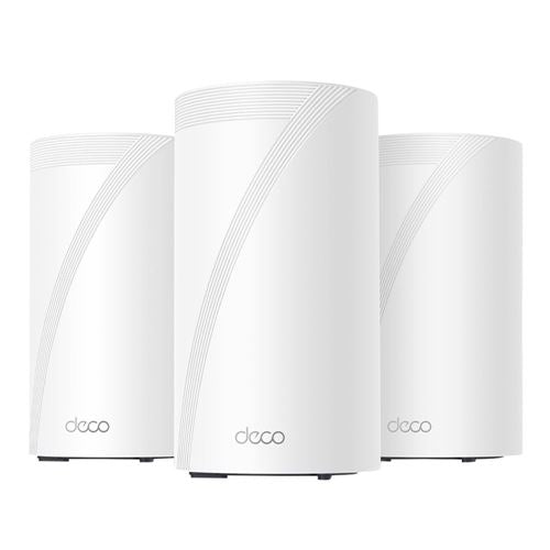 TP-LINK Deco - BE16000 WiFi7 Quad-Band Whole Home Mesh Whole Home Wireless System - 3 Pack — vista 1
