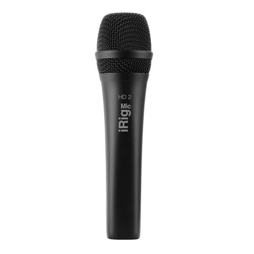 IK Multimedia iRig Mic HD 2 USB Condenser Microphone - Black — vista 1