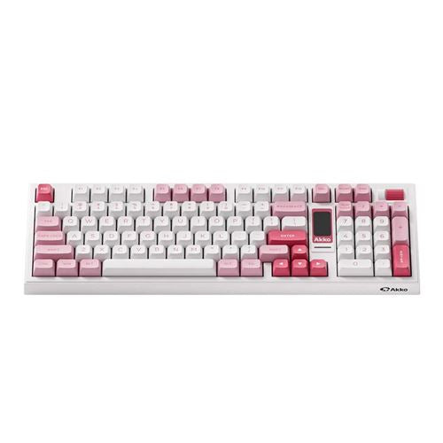 Akko Prunus Lannesiana 5098B Wireless Mechanical Keyboard - Pink — vista 1
